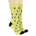 thumbnail image 2 of ThisWear Bumble Bee Present Queen Bee Socks Cute Bee Novelty Gifts Bumble Bee Gifts 1-Pair Novelty Crew Socks, 2 of 5