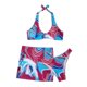 thumbnail image 1 of Bikini de tres piezas para mujer Falda corta sexy de tres piezas con almohadilla en el pecho sin aros Wmkox8yi  FGJ1399, 1 of 5