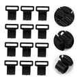thumbnail image 3 of OULII 20 Pcs Adjustable Intensity Tent Clip Black Plastic Canopy Clip For Outdoor Use, 3 of 8