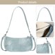 thumbnail image 1 of Bolso Hombro para Mujer Bolsos PU A La Con Asa Superior Fiesta Y, 1 of 9