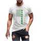 thumbnail image 1 of Camisas de Manga Larga para Hombres Blusa de Cuello Redondo de Impresión Cómoda, Camisa Casual de Poliéster para Uso Diario, de Fiesta Y de Primavera de Verano, 1 of 4