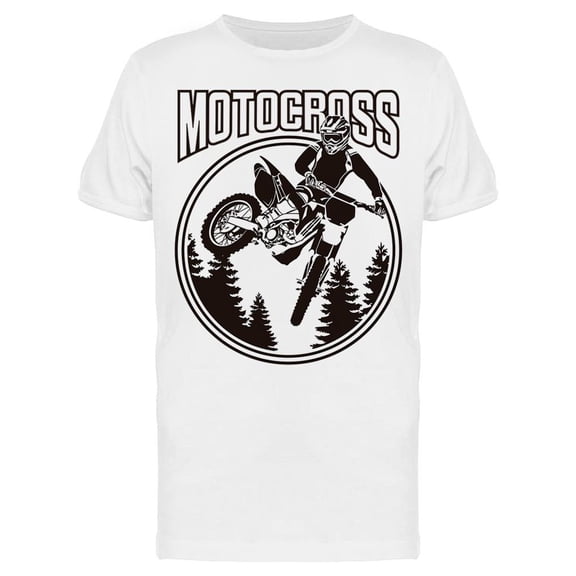 Woods Motocros T-Shirt Men -Image by Shutterstock, Male XX-Large