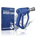 thumbnail image 1 of Pistola hidrolavadora corta Essential Washer con conexión giratoria de acero inoxidable | Compatible con cañón de espuma | Agua a alta presión de 4000 PSI, 1 of 5