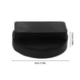 thumbnail image 2 of OULII 2Pcs Black Rubber Jack Pads for Car Jacking and Maintenance Vehicles, 2 of 8