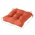 thumbnail image 7 of Greendale Home Fashions 20" x 20" Rust Outdoor Tufted Dining Seat Cushion, 7 of 7