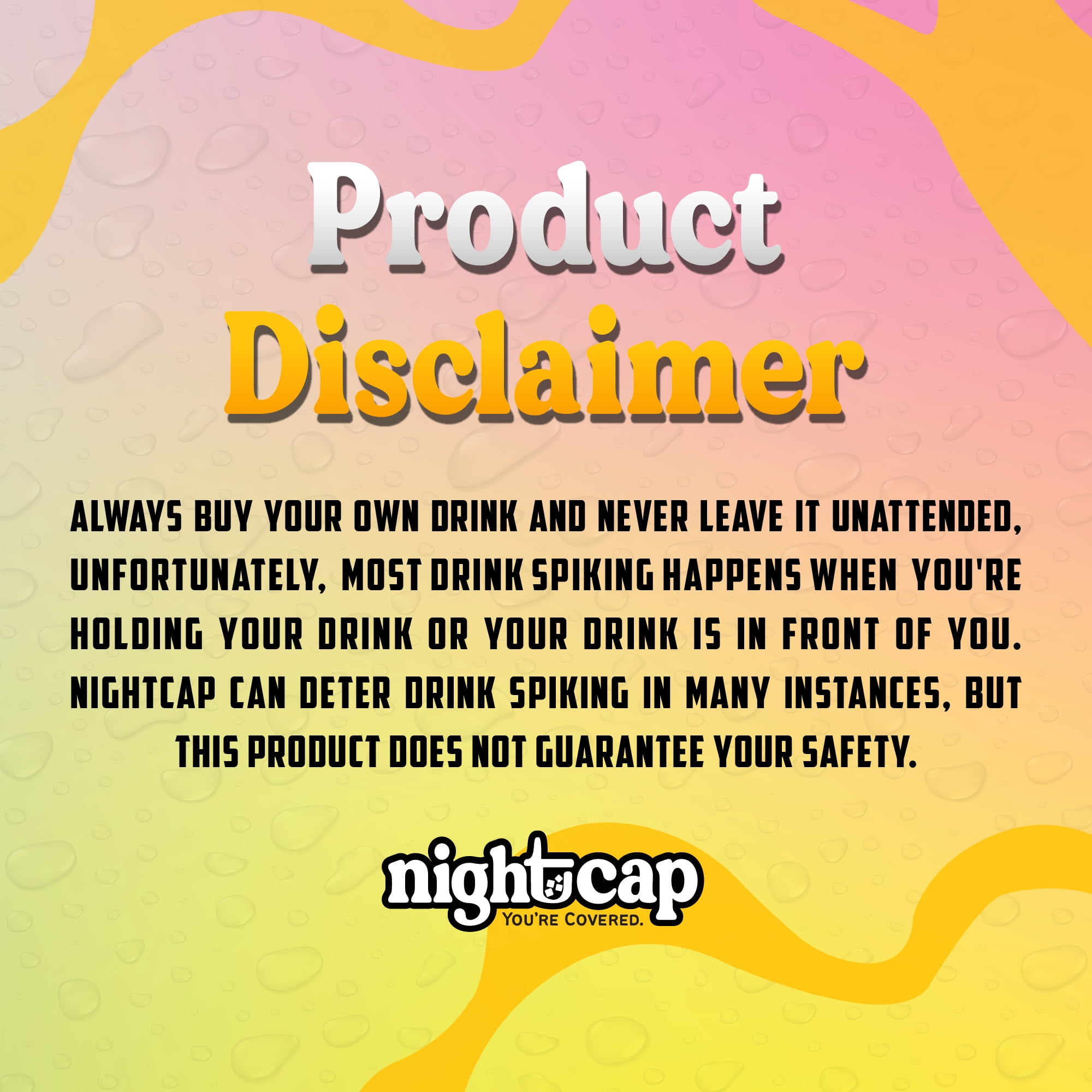 invisaWear x Nightcap Cup Cover Keychain