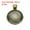 Bronze Tone, variant on Pendant Trays with Transparent Glass Cabochons, 30 Sets 20mm Round Bezel Trays Pendant Dome Tiles, Gold Tone