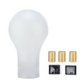 thumbnail image 3 of Gear  Knob Gear  Knob Plastic 5 Speed Manual Chassis Handle Button Replacement For CITROEN C1 C3 C4 SeriesWhite, 3 of 8