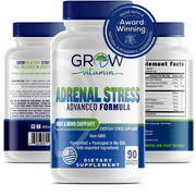 Adrenal Support Supplement 2600mg Natural Stress Relief & Cortisol -90 Capsulee