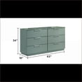 thumbnail image 2 of Bedroom Set Queen 5-Piece Modern Slate Gray with LED Lighting & Storage | Standard Beds | Double Dressers, 2 of 23
