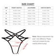 thumbnail image 6 of Union Jack British England UK Flag Open Type Women's Panties Crotch Opening G-strings Thongs Lingeries Underwear, 6 of 7