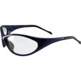 thumbnail image 1 of Global Vision Reflex Motorcycle Safety Sunglasses Blue Frame Clear Lens ANSI Z87.1, 1 of 4