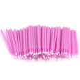 thumbnail image 1 of Micro aplicador desechable micro cepillo para maquillaje extensión de pestañas y aplicación de rímel para cuidado personal (100 unidades (paquete de 1) rosa (M)), 1 of 4