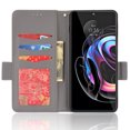 thumbnail image 5 of Motorola Edge 20 Pro Case , PU Leather Flip Cover Card Slots Magnetic Closure Wallet Case for Motorola Edge 20 Pro, 5 of 5
