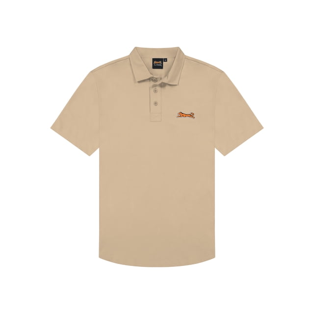 Polo clásico de algodón para hombre de Le Tigre - Beige - Talla mediana (M)
