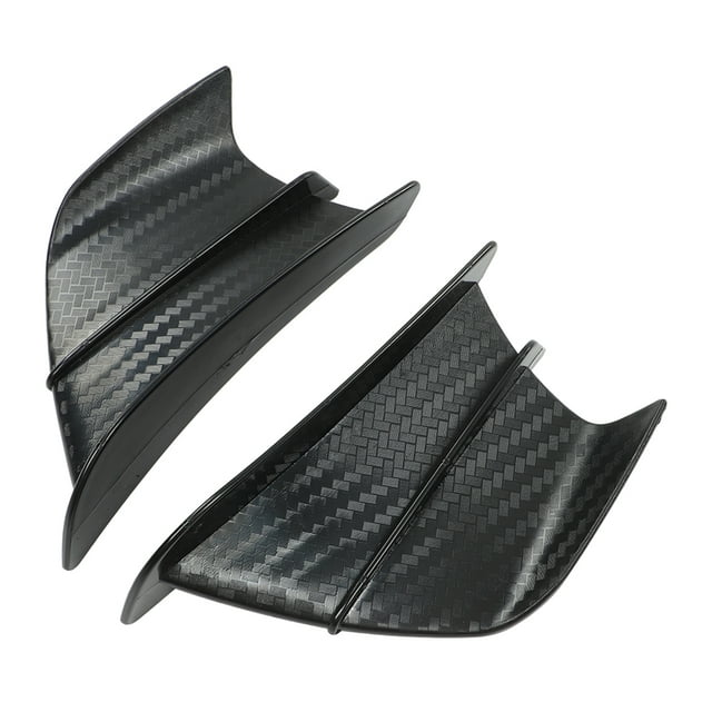 Ala de viento de motocicleta, aletas aerodinámicas de motocleta de alta precisión anti ultravioleta instalación fácil para moto