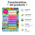 thumbnail image 2 of Bálsamo Labial Hidratante Set 9 Piezas Sabores Variados Cuidado Labios, 2 of 6