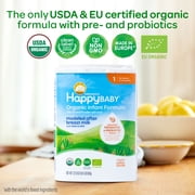 Happy Baby Stage 1 Powder Baby Formula, 0-12 Months, 22.9 oz Canister
