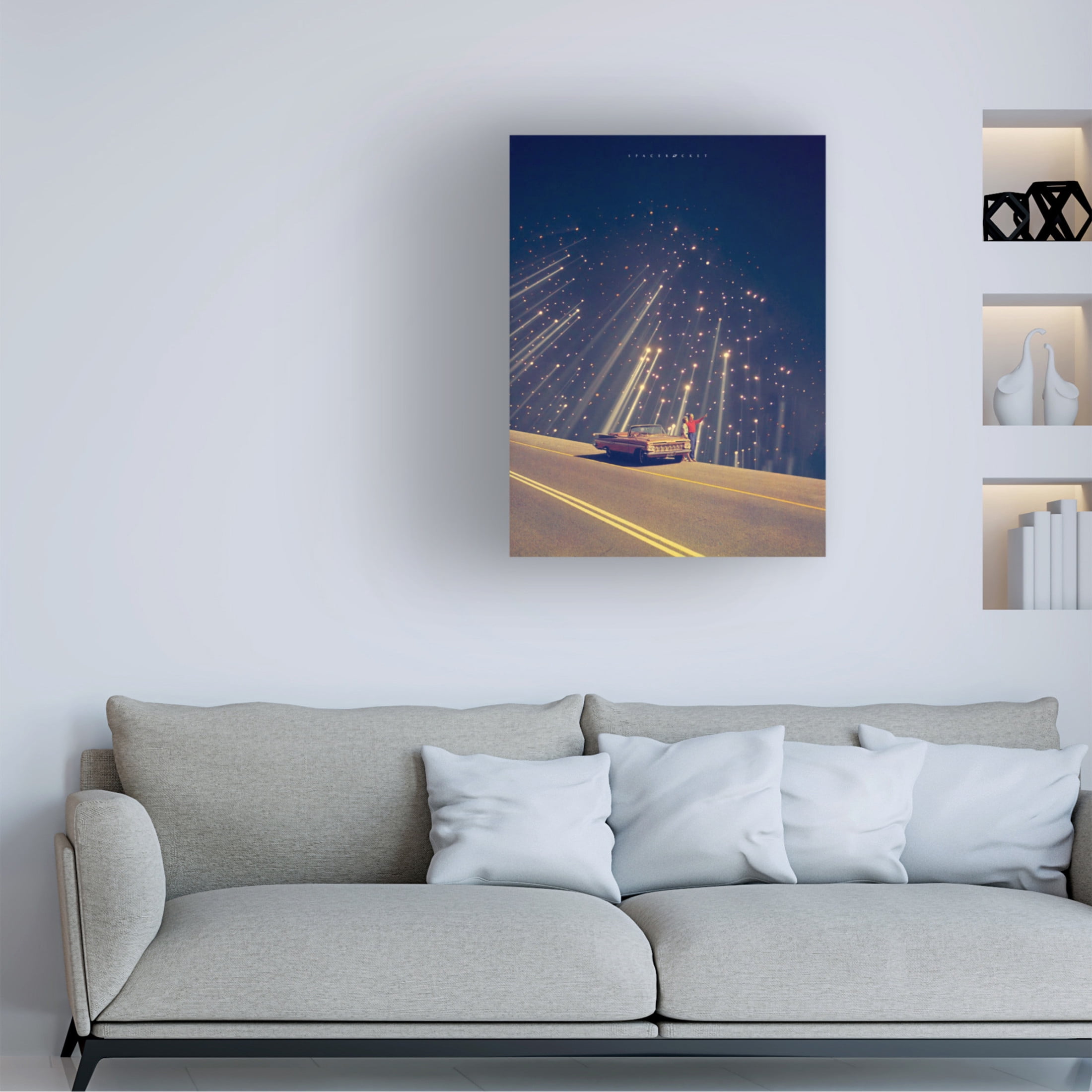 Trademark Fine Art spacerocket art  293 Canvas Wall Art