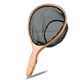 thumbnail image 5 of Fly Fishing Landing Net Collapsible Micro Mesh Rubber Coated Wooden Handle Trout Stream River Catch Release Lightweight Durable, 5 of 7