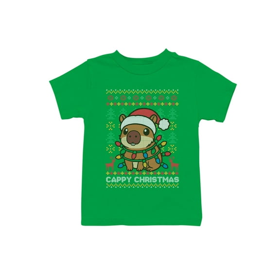 Festive Capybara Christmas Sweater Youth's T-shirt