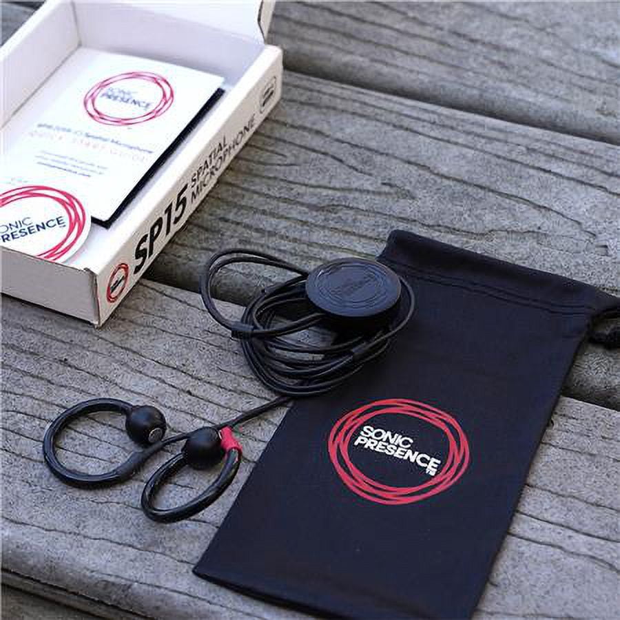 Sonic Presence SP15C - Binaural Microphone Powered by Spatial Audio - USB-C
