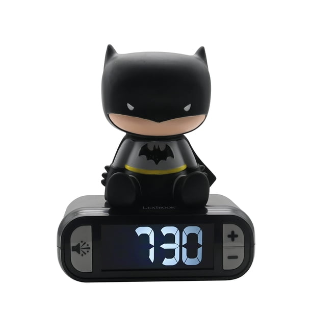 Despertador LexiBook Batman Digital para niños con luz nocturna