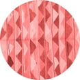 thumbnail image 1 of Ahgly Company Indoor Round Southwestern Red Country Area Rugs, 7' Round, 1 of 4