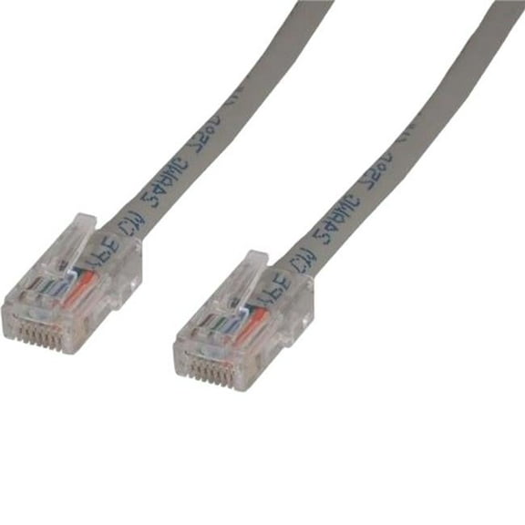 Sanoxy SNX-CBLR-C5102-3050 50 ft. Cat5e 350 MHz UTP Assembled Ethernet Network Patch Cable, Gray