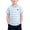 Light Blue, variant on Qabnzmfo Toddlers Kids Striped T Shirt Boys Girls Cotton Tees Casual Short Sleeve Crew Neck Tee Shirts,Sizes 3M-11 Years