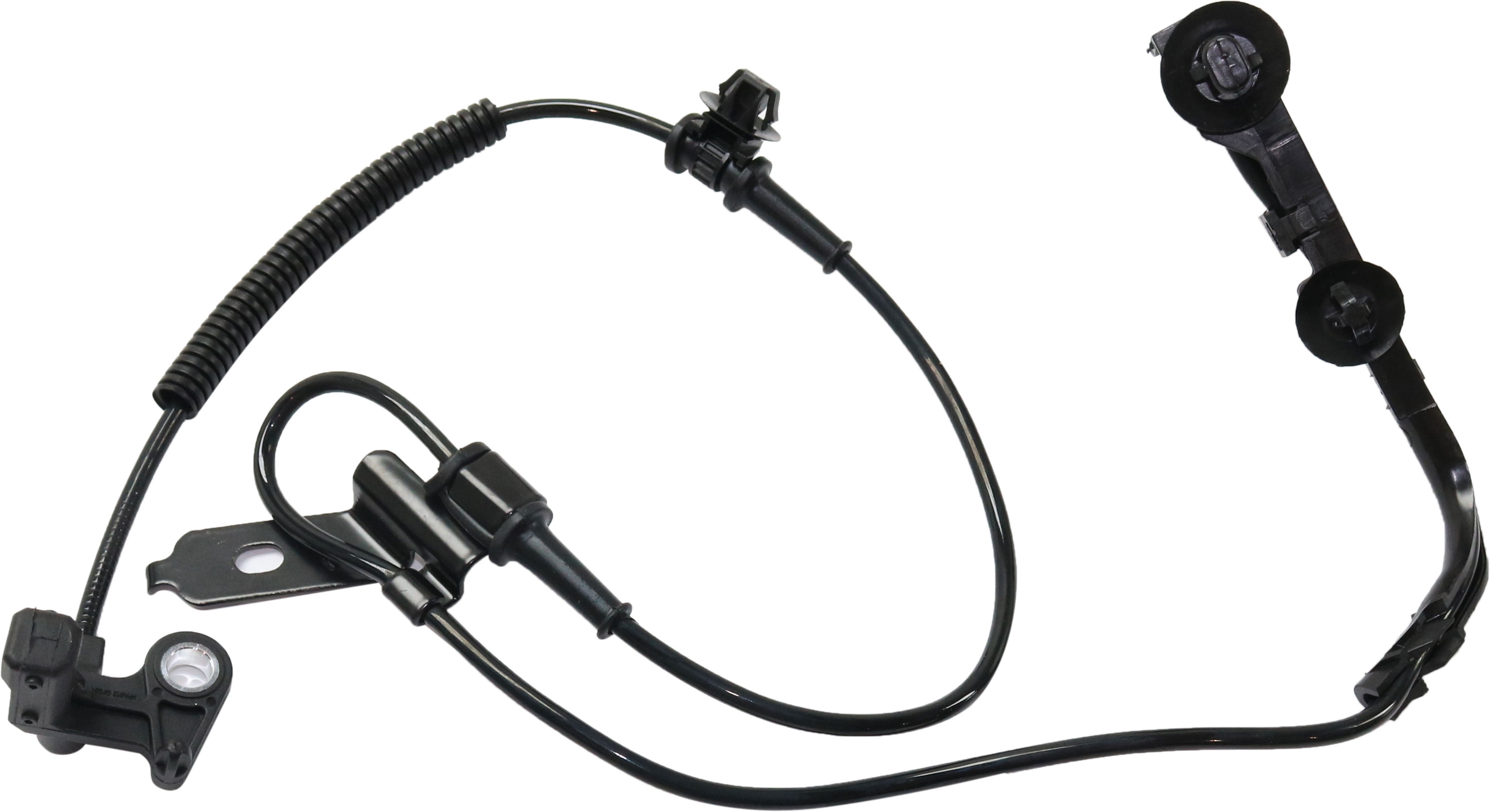 ABS Speed Sensor Compatible with 2006-2012 Ford Fusion 2007-2012 Lincoln MKZ 2006 Lincoln Zephyr 2006-2011 Mercury Milan Front, Driver Side 4 Cyl 2.3L Male Connector Blade type 2-Prong Terminal