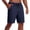 (Fashion 81)Dark Blue, variant on Aimik Mens Quick Dry Shorts Dual Color Drawstring Mens Sport Shorts Summer Soft Loose Fashion Shorts for Gym or Casual