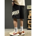 thumbnail image 3 of Pantalones cortos con estampado de letras de verano para hombre 2024, nuevos pantalones cortos de playa de moda de hip hop, pantalones cortos deportivos para hombre, bermudas transpirables de fitness, 3 of 5