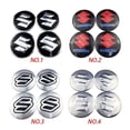 thumbnail image 3 of Applies to 4 Pieces 56mm Wheel Center Caps Compatible With Suzuki, 3 of 8