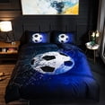 thumbnail image 2 of Funda de edredón, ropa de cama, impresión 3D, tres o cuatro piezas, textiles para el hogar, fútbol, baloncesto, 2 of 6