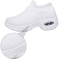 HKR Women's Walking Shoes Arch Support Knit Upper Non Slip Shoes