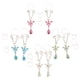 thumbnail image 3 of 1 Par De Pinzas No Perforadas En Los Anillos Del Pezón Falsas Joyas De Cuerpo de material acero Inoxidable Multicolor Jinwen Anillos de pezón ajustables, 3 of 8
