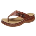 thumbnail image 1 of 2023 nuevas chanclas planas para mujer, zapatillas antideslizantes, cuñas gruesas sólidas, sandalias femeninas de verano para playa, zapatos casuales y cómodos para mujer, 1 of 5