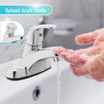 thumbnail image 2 of Grifo de baño Aqua Vista 30-B410-AV monomando cromado, 2 of 8