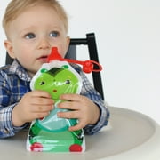 ChooMee SnakPack Reusable Durable Hygienic Baby Food Pouches, 4 CT, 5 oz, 4 Months - FreshSquad Set