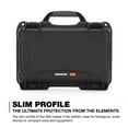 thumbnail image 4 of Nanuk 909 Waterproof Professional Pistol/Gun Case, Military Approved with Foam Insert - Black, 4 of 7