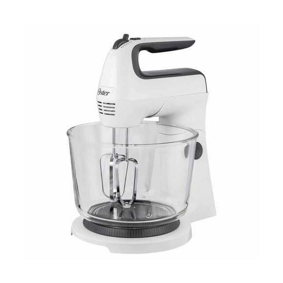 Batidora de mano y pedestal Oster FPSTHS36/11 BLANCA con acción giratoria única 3.7L 250 watts