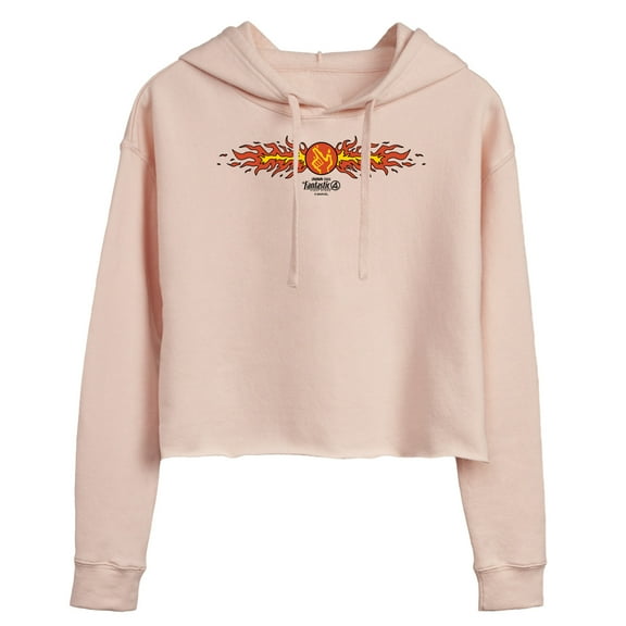 Marvel - Fantastic 4 Torch - Women's Cropped Hoodie