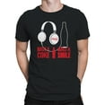 thumbnail image 2 of Officially Licensed Coca Cola Headphones & Smile Men's T-shirt, 2 of 3