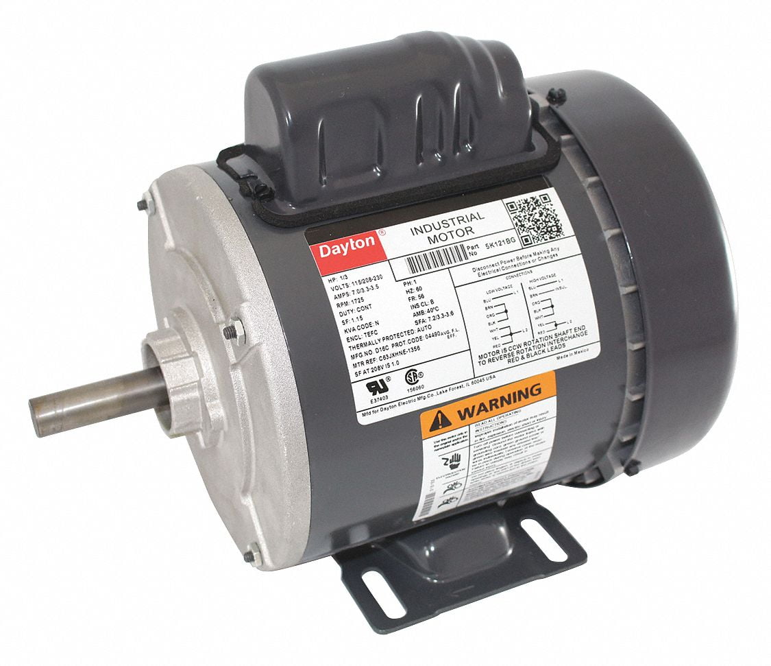 Dayton Fan Motor Wiring Schematic - Wiring Diagram