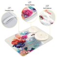 thumbnail image 4 of Kitchen Drying Mat Kitchen Drying Pad 18x24In Drying Dish Mat Dish Drying Mats Kitchen Countertop Multi-Function Drain Drying Mat Beautiful White Cat, 4 of 8