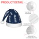 thumbnail image 5 of Gorro de Papá Noel de peluche para niños y adolescentes de 4 a 12 años, gorro navideño para niños y niñas, regalo para fiestas navideñas, protección contra el frío y calidez, 5 of 7