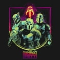 thumbnail image 2 of Girl's Star Wars: The Book of Boba Fett The Armorer Din and Boba  Graphic Tee Black Large, 2 of 4