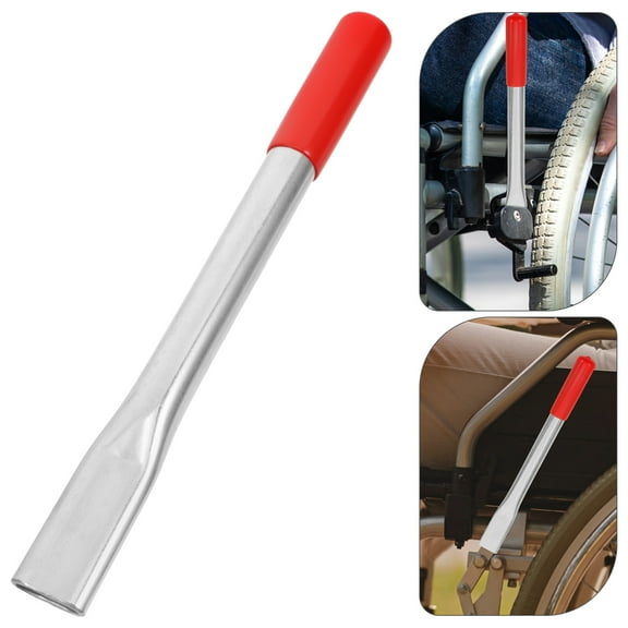 Raindrops Wheelchair Brake Handle Extensions Universal Replacement Parts Wheel Lock Extensions For Wheelchair Transport Chair Reclining Wheelchair