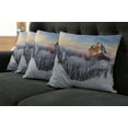 thumbnail image 5 of Ambesonne Mountain Throw Pillow Cover 4 Pack, Roszutec Slovakia, 20", Multicolor, 5 of 5